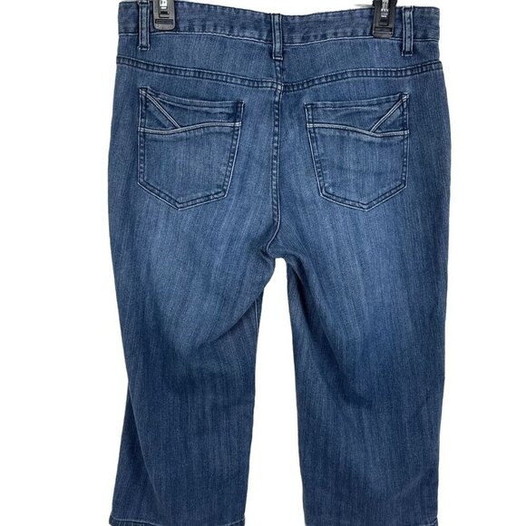 Christopher & Banks Women's Capri Stretch Denim Jeans Size 6 - Picture 8 of 8